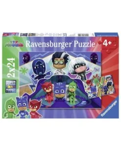 2 Puzzles Les Pyjamasques à La Rescousse 24 Pièces, 07824