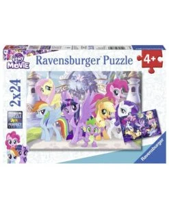 2 Puzzles Little Pony 24 Pièces, 07824