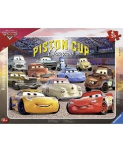 Cars 35 Pièces, 06157 Ravensburger Puzzle Cadre