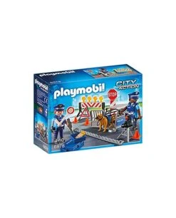 Barrage De Police - Playmobil City Action 6878