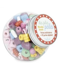 Bonbonnière De Perles En Bois - Vilac