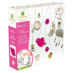 Bijoux Plastique Fou - 7 Projets - Kit De Loisir Créatif Enfant