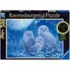 Chouettes Au Clair De Lune - Puzzle 500p - 16595 - Ravensburger -Lille Aux Jouets chouettes au clair de lune puzzle 500p 16595 ravensburger