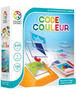 Code C- Ouleur Smart Games - SG 090 FR - Jeu De Réflexion - Tangram En 3D