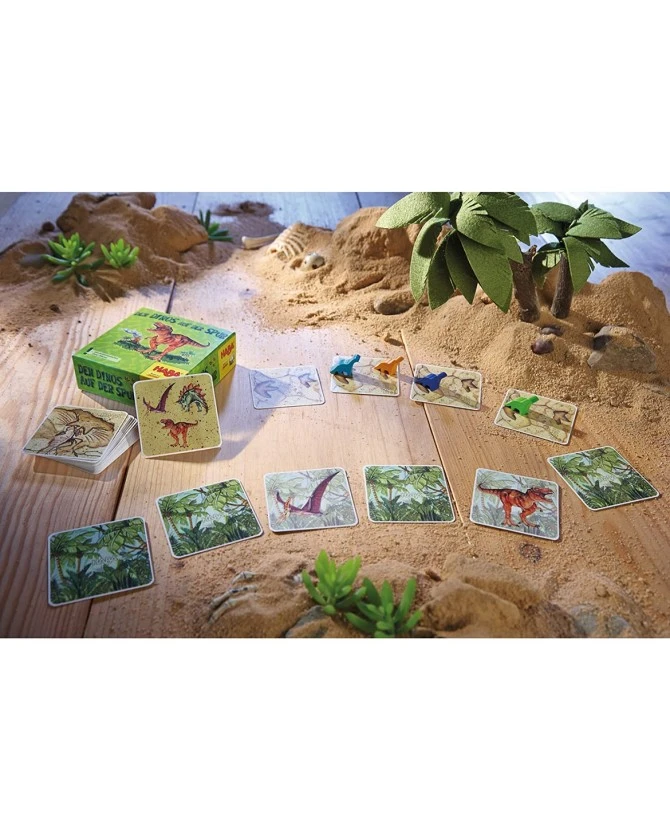 Dino Poursuite - Haba - Jeu De Mémoire Prehistorique 4 Dino Poursuite - Haba - Jeu De Mémoire Prehistorique – Image 2