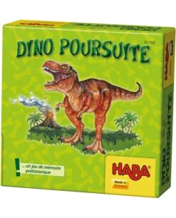 Dino Poursuite - Haba - Jeu De Mémoire Prehistorique