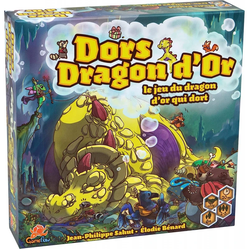 Dors Dragon D'or - Le Jeu Du Dragon D'or Qui Dort -Jeu Famille Dès 6ans - Coopération - Observation - Rapidité 4 Dors Dragon D'or - Le Jeu Du Dragon D'or Qui Dort -Jeu Famille Dès 6ans - Coopération - Observation - Rapidité – Image 2