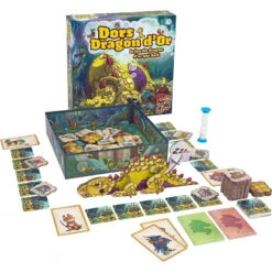 Dors Dragon D'or - Le Jeu Du Dragon D'or Qui Dort -Jeu Famille Dès 6ans - Coopération - Observation - Rapidité