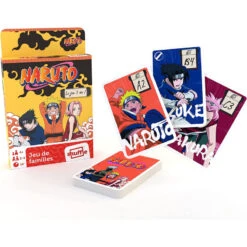 Shuffle - Jeu De Cartes Naruto - 3 En 1 - 7 Familles - Fabriqué En France -Lille Aux Jouets ducale jeu de 78 cartes fabrique en france jeu de tarot tarot mexicain 5