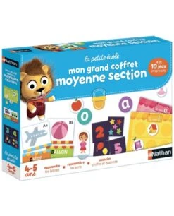 Moyenne Section - Coffret éducatif Dès 4 Ans - Nathan - 31412