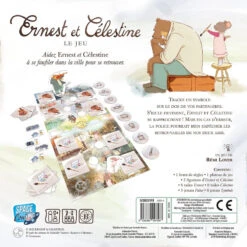 Ernest & Célestine | Jeu De Société | Jeu Enfant | A Partir De 4 Ans | 2 Joueurs | 15 Min - Asmodee Space Cow