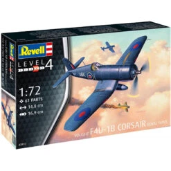 F4U Corsair Royal Navy L'échelle 1 : 72, Niveau 4 - Revell 03917 Kit De 12 Modélisme 1b