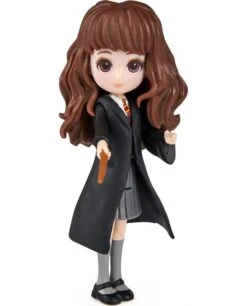 SPIN MASTER FIGURINE MAGICAL MINIS HERMIONE GRANGER WIZARDING WORLD - Figurine Articulée Hermione Granger 8 Cm
