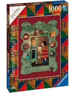 -50% ! Harry Potter Chez La Famille Weasley - Puzzle 1000 Pièces