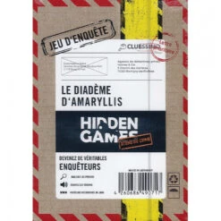 LE DIADEME D'AMARYLLIS - HIDDEN GAMES SCENE DU CRIME -Lille Aux Jouets la mort en vert hidden games 8