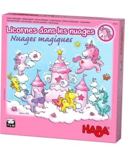 Licornes Dans Les Nuages - Nuages Magiques - HABA - Jeu Coopératif - 4 Ans Et Plus