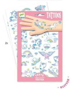 Licornes - Djeco Tatouages - Taille Unique