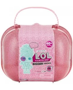 GIOCHI PREZIOSI L.O.L. Surprise, Bigger Surprise - Mega Coffret 60 Surprises Dont 2 Poupées 8cm, 1 Lil Sisters 3,5cm, 1 Pets 6cm,