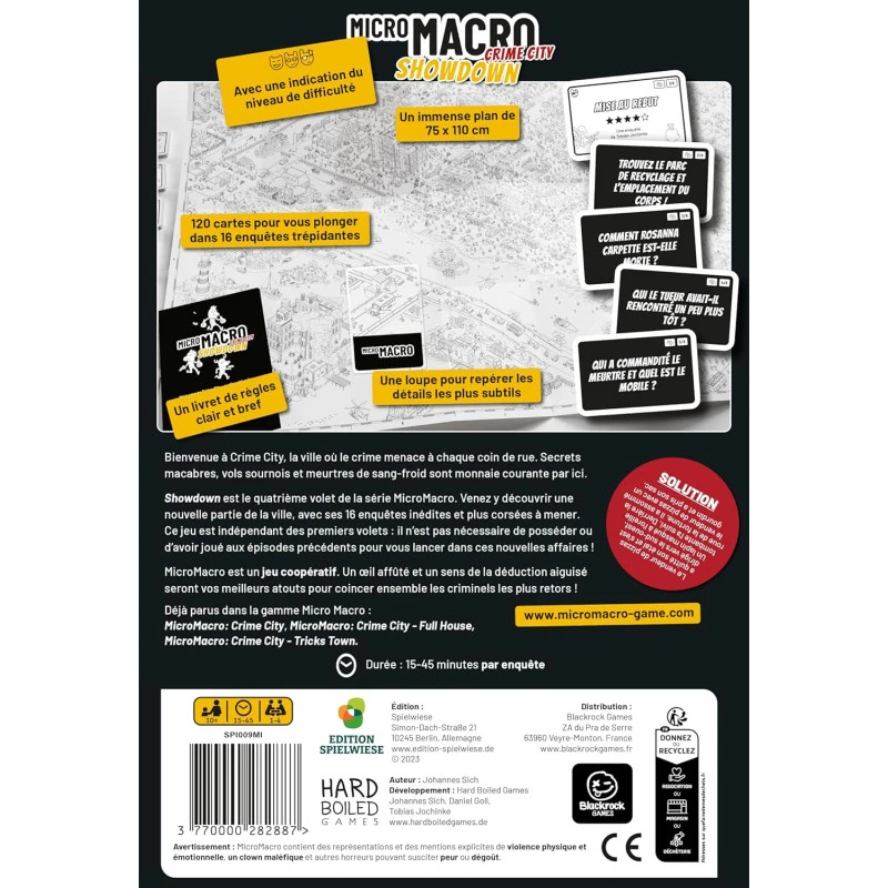 MICRO MACRO : SHOWDOWN - Jeu De Société - Jeu D'enquêtes - Pour Toute La Famille - 10 Ans Et Plus 4 MICRO MACRO : SHOWDOWN - Jeu De Société - Jeu D'enquêtes - Pour Toute La Famille - 10 Ans Et Plus – Image 2