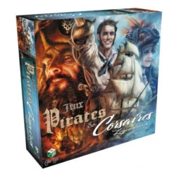 Pirates & Corsaires Légendaires - Coffret 4 Jeux De Plateau - Jeux De Société / Stratégie - Coop Breizh Jeux