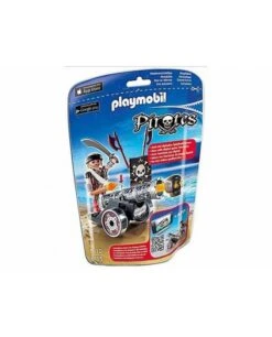 Playmobil Pirates Flibustier Avec Canon Noir - 6165