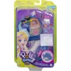 MATTEL Polly Pocket Coffret Univers Le Voyage En Arctique, Mini-figurines Husky, Ours, Polly Et Lila, Surprises Et Autocollants Inclus -Lille Aux Jouets polly pocket coffret shani atelier de peinture 2