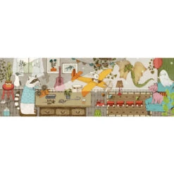 Puzzle 100p Géant DJECO- P. Galería Cinematógrafo Jeux D'habileté, 37608, Multicolore