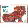 Puzzle Art - 150 Pièces - Lion - DJECO - 6+ -Lille Aux Jouets puzzle art 150 pieces chameleon djeco 6
