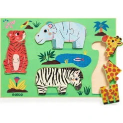 Puzzle Bois Coucou Tigre - Djeco