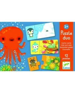 Puzzle Duo - Cache-cache - Djeco