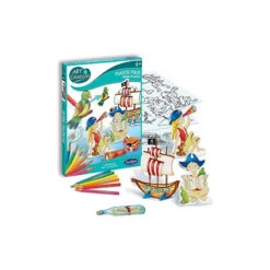 Kit Plastique Fou - Pirates - Coffret Art - Créations