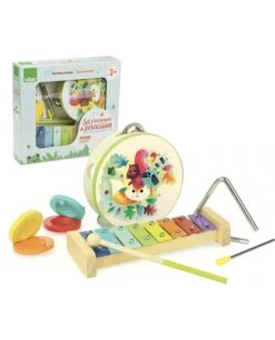 Set D'Instruments De Musique Woodland - Vilac - 8351 -Lille Aux Jouets set d instruments de musique woodland vilac 8351 2