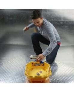 Set De Combat Pour 2 Joueurs (2 Toupies + 2 Lanceurs + 1 Arène) - Beyblade Burst - B9498EU60 -Lille Aux Jouets set de combat pour 2 joueurs 2 toupies 2 lanceurs 1 arene beyblade burst b9498eu60 2