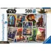 Star Wars: Mandalorian - Puzzle 500p - Ravensburger -Lille Aux Jouets star wars mandalorian puzzle 500p ravensburger