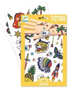Tattoos Tendances Bang Bang, Couleur BLEU - Djeco