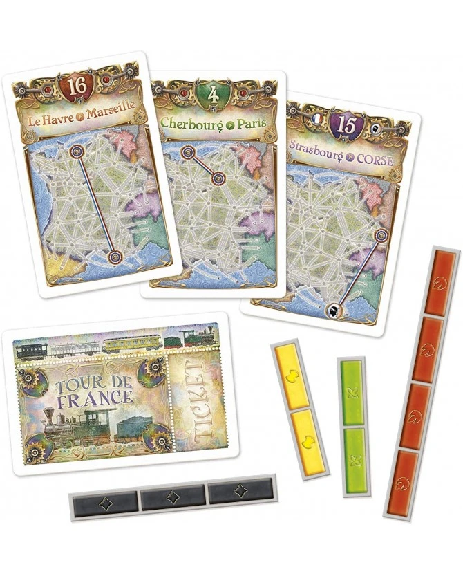 Les Aventuriers Du Rail : France - Extension - Asmodee 4 Les Aventuriers Du Rail : France - Extension - Asmodee â Image 2