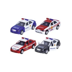 Voiture De Police Ou Pompier 15 Cm Goki - Modèle Aléatoire