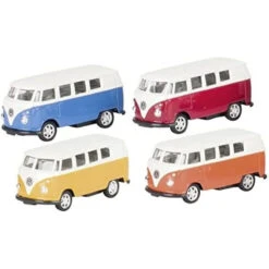 VW Microbus (1962), Moulés Par Injection, échelle 1:60" - Goki 4013594120302 Véhicules